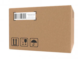 Cardboard box 11 3D Model