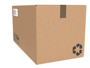 Cardboard box 12 3D Model