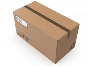 Cardboard box 12 3D Model