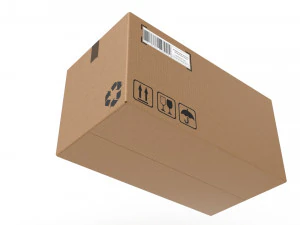 Cardboard box 12 3D Model