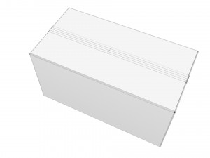 Cardboard box 12 Modello 3D