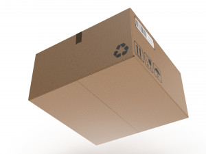 Cardboard box 13 Model 3D