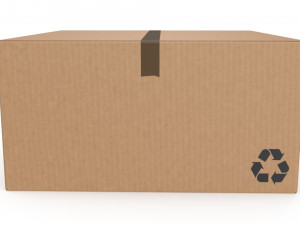Cardboard box 13 Model 3D