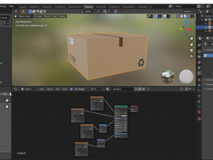 Cardboard box 13 Model 3D