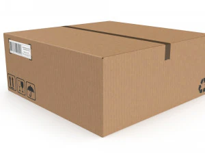 Cardboard box 14 3D Model