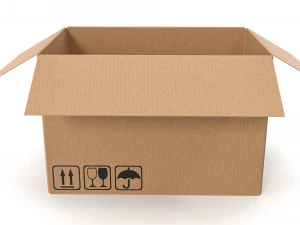 Cardboard box 16 3D Model