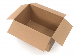 Cardboard box 16 3D 모델