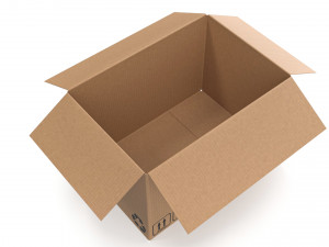 Cardboard box 16 3D 모델