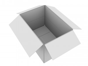 Cardboard box 16 3D 모델