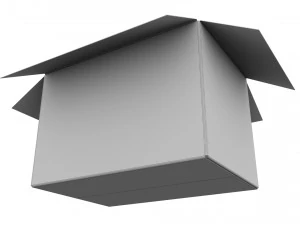 Cardboard box 16 3D Model