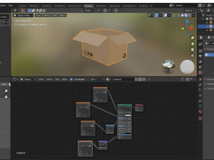 Cardboard box 16 3D 모델