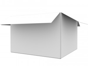 Cardboard box 17 3D Модель