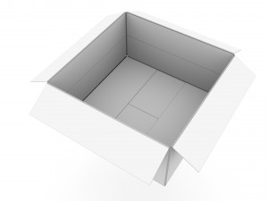Cardboard box 19 Modello 3D
