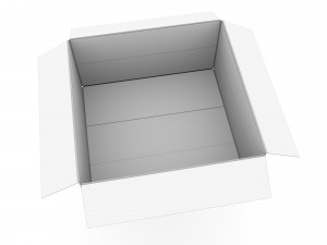 Cardboard box 19 Modello 3D