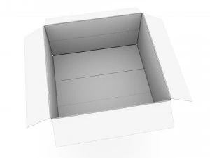 Cardboard box 19 3D Model
