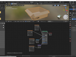 Cardboard box 20 Modello 3D