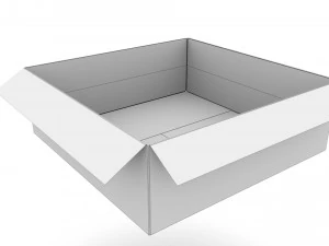 Cardboard box 21 3D Model