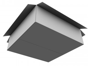 Cardboard box 21 3D 모델