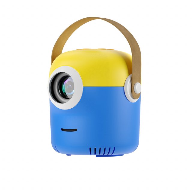 Mioji Projector 3D Model .c4d .max .obj .3ds .fbx .stl .blend 