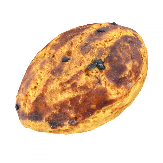 Cookie 04 3D Модель .c4d .max .obj .3ds .fbx .stl .blend 