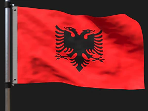 Flag of alaska 3D Model