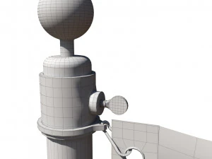 delaware bayrağı 3D Model