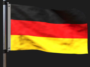 Flag of germany 3D Model