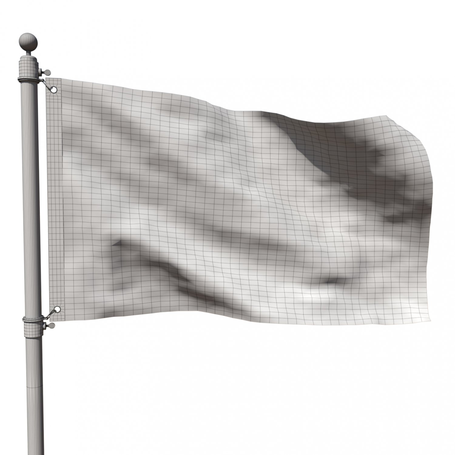 Flag of namibia Modello 3D in Decoration 3DExport