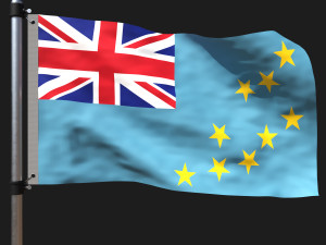 Flag of tuvalu 3D Model