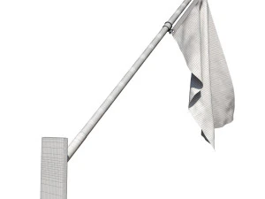 Flag of israel 03 3D Model