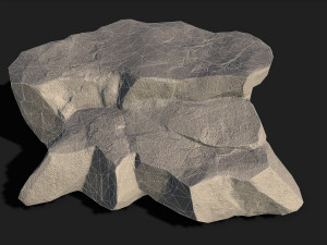 Mountain Rock Pack 01 3D Модель