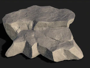 Mountain Rock Pack 01 3D Model
