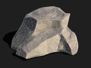 Mountain Rock Pack 01 3D Model