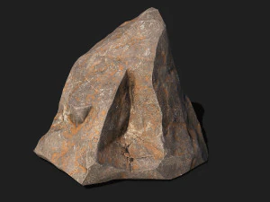 Mountain Rock Pack 01 3D Model