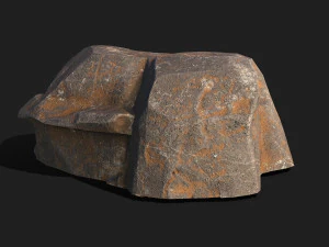 Mountain Rock Pack 01 3D Model