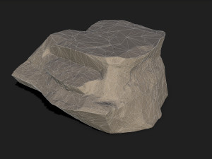 Mountain Rock Pack 01 3D Модель