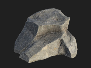 Mountain Rock Pack 02 3D Model