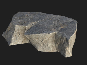 Mountain Rock Pack 02 3D Model