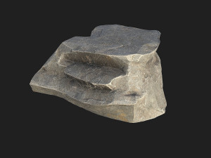 Mountain Rock Pack 02 3D Model