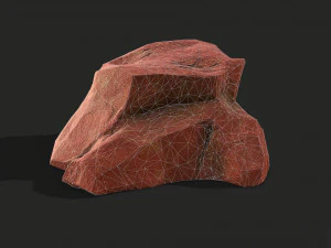 Mountain Rock Pack 03 3D Model