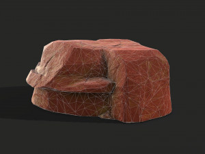 Mountain Rock Pack 03 3D Model