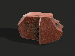 Mountain Rock Pack 03 3D Model