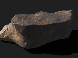 Mountain Rock 02 Model 3D