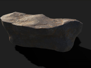 Mountain Rock 02 Model 3D