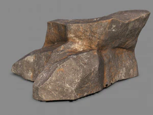 Mountain Rock 02 3D Model