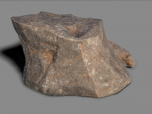 Mountain Rock 02 3D Модель