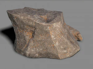 Mountain Rock 02 3D Model