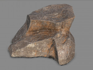 Mountain Rock 02 3D Модель