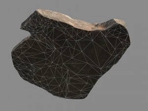 Mountain Rock 02 3D Model