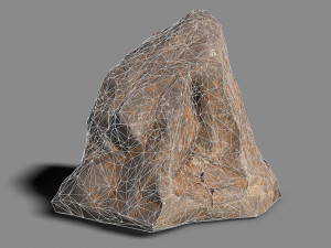 Mountain Rock 03 3D-Modell
